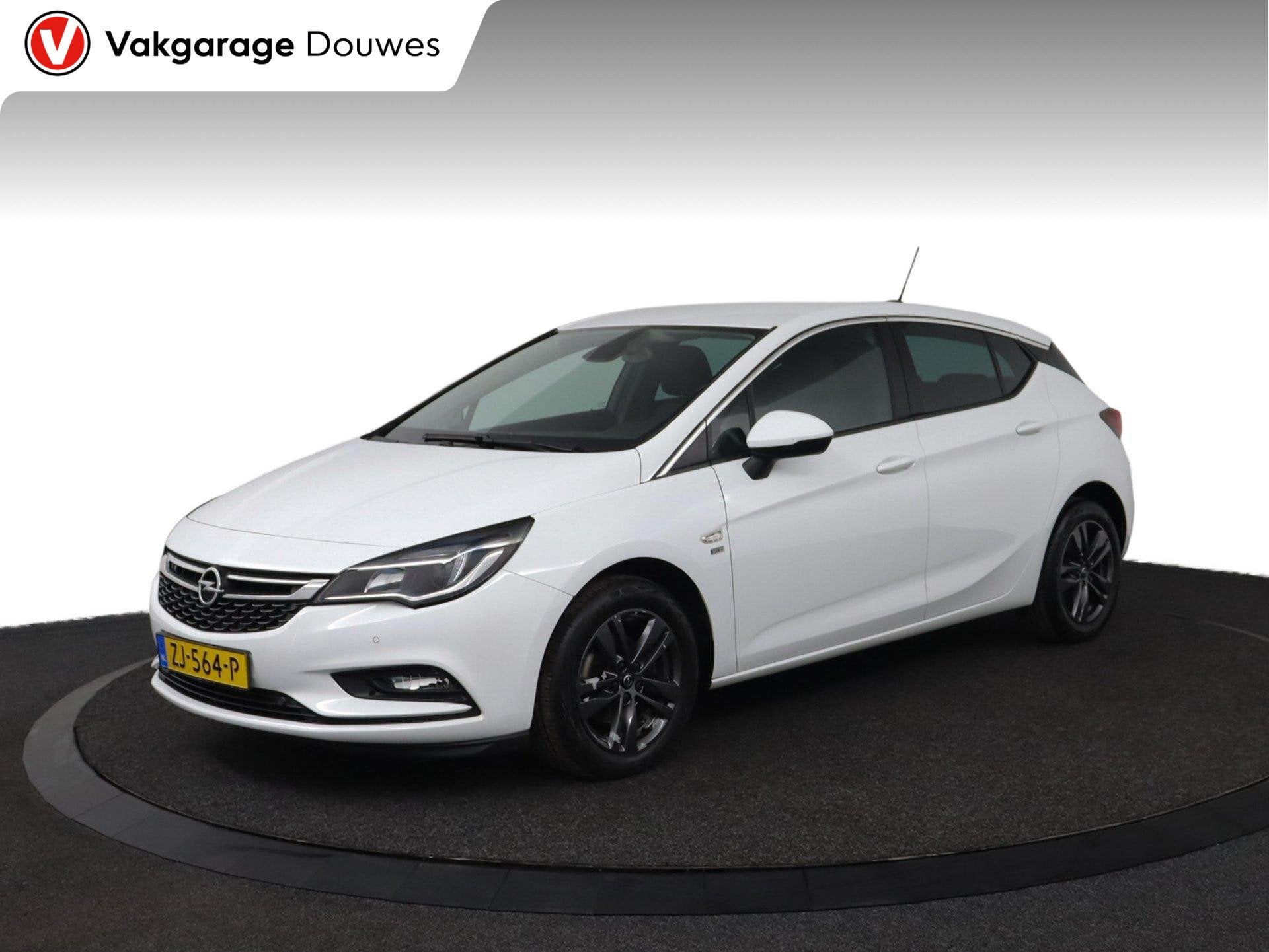 Opel Astra 1.0 Turbo 120 Jaar Edition |NAP|5drs.|Airco, Gebruikt, 610 kg, Wit, Origineel Nederlands