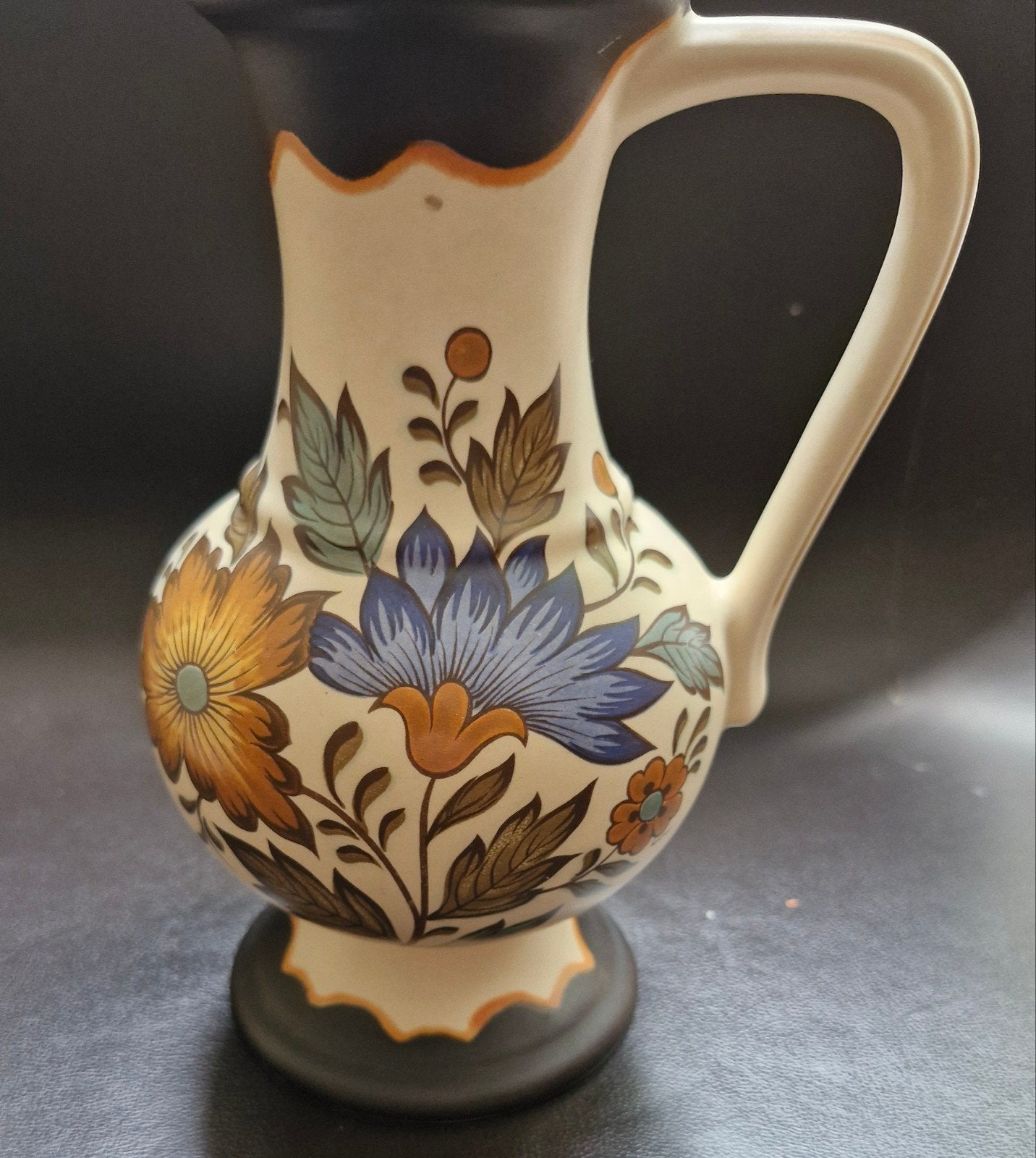Keramiek vaas Gouda plateel, Ophalen of Verzenden