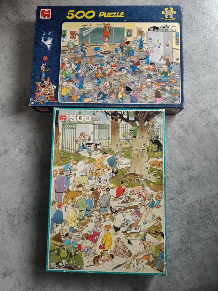 Van Haasteren puzzels Pee Tree & Vang die muis, Ophalen of Verzenden, 500 t/m 1500 stukjes, Zo goed als nieuw, Legpuzzel