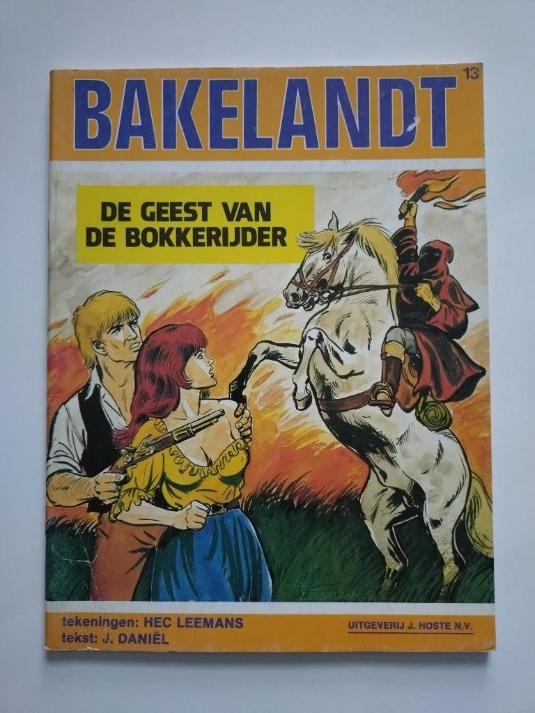 BAKELANDT 13 - DE GEEST VAN DE BOKKERIJDERS, Boeken, Eén stripboek, Ophalen of Verzenden, Zo goed als nieuw, Jansens, Daniël (J. Daniël)