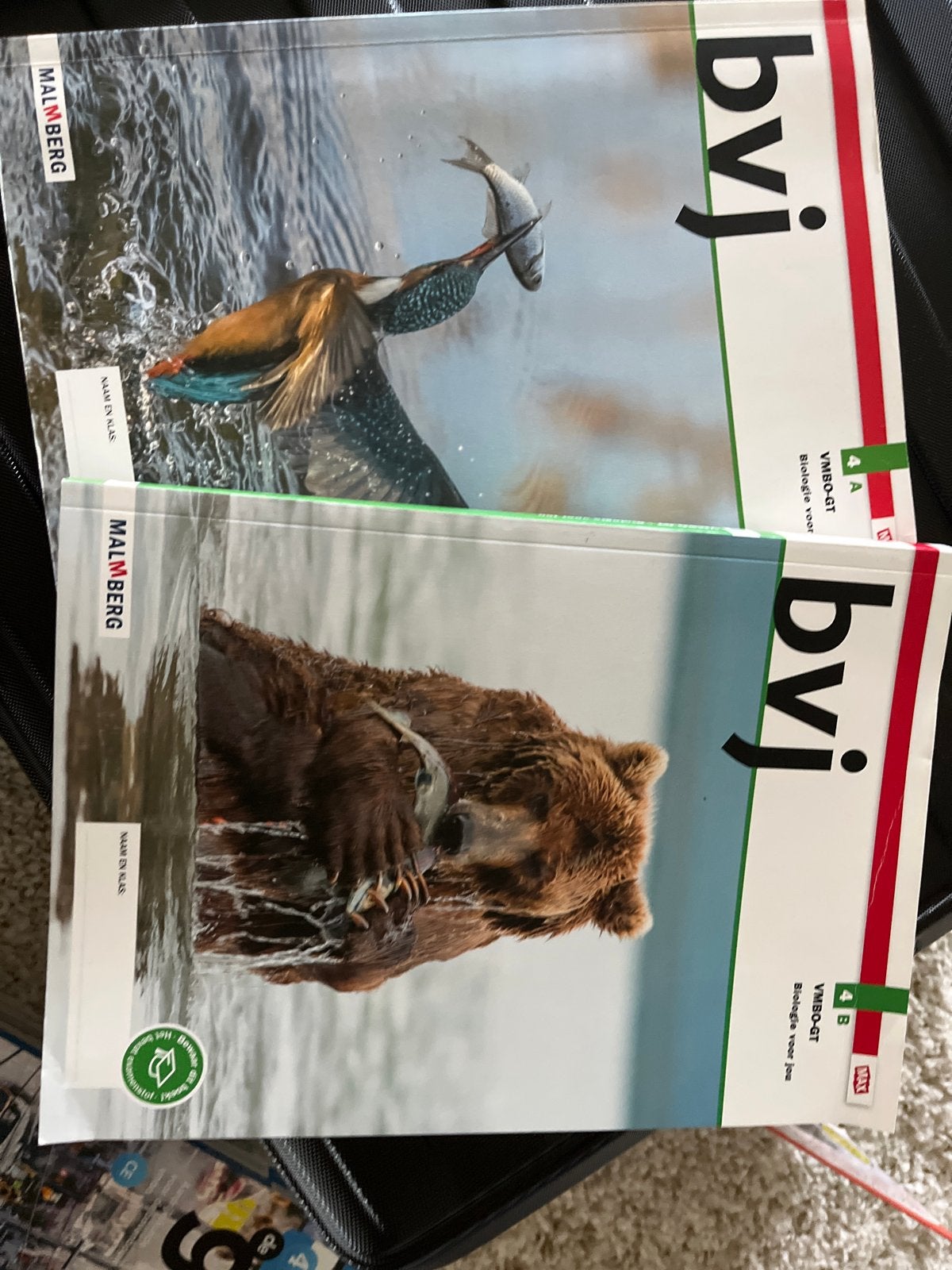 Bvj vmbo-gt 4 biologie boek A en B, Ophalen of Verzenden, Zo goed als nieuw, VMBO, Biologie