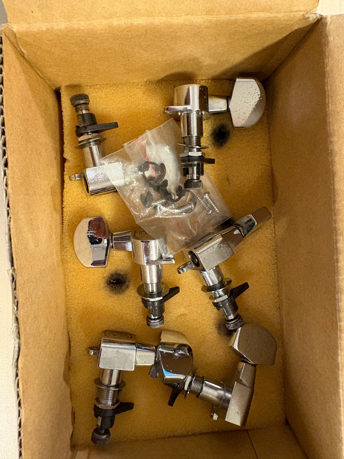 PRS Phase 1 winged Locking Tuners - set van 6, Muziek en Instrumenten, Ophalen of Verzenden, Gebruikt, Elektrische gitaar