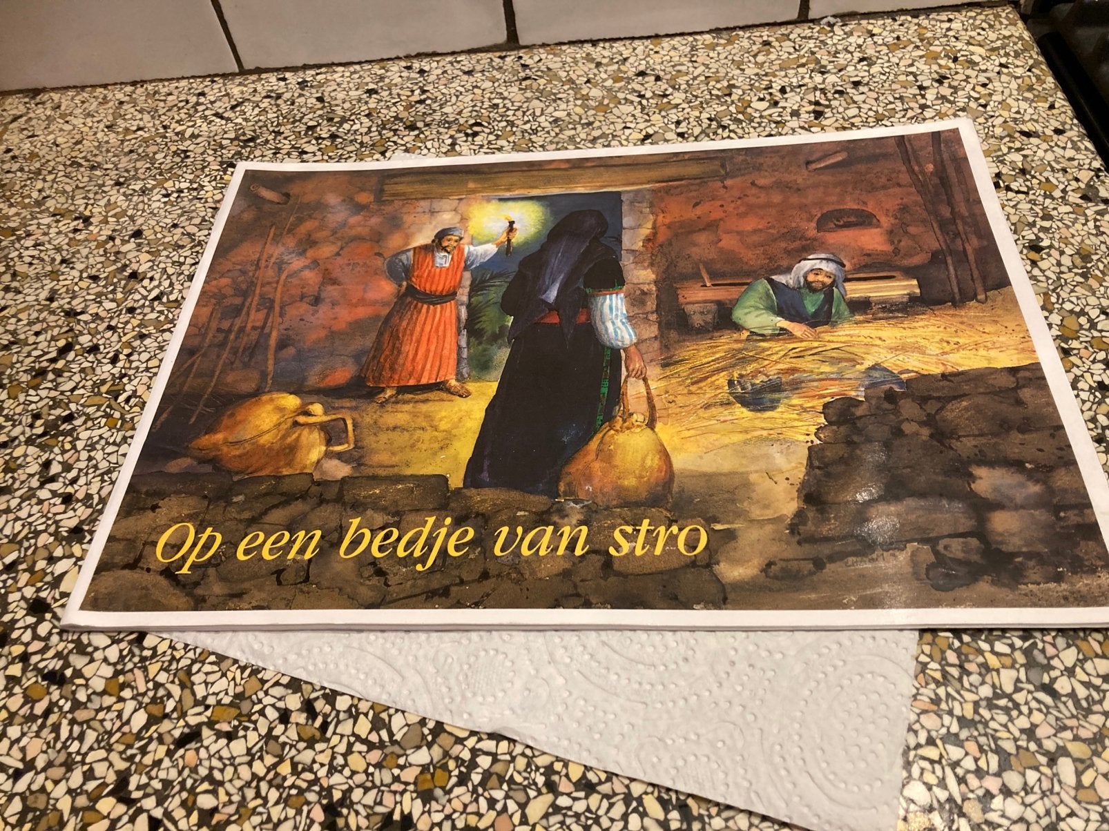 Op een bedje van stro, Diversen, Kerst, Ophalen of Verzenden, Zo goed als nieuw