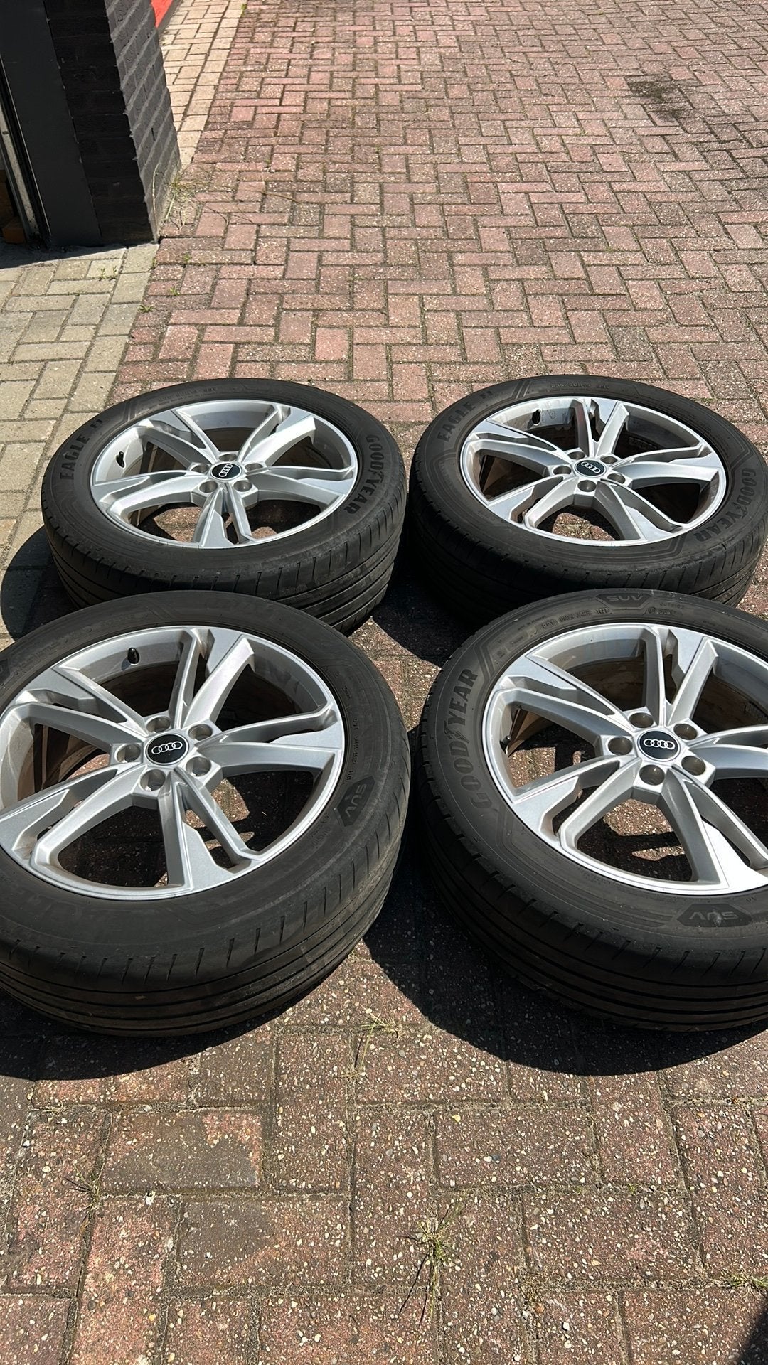 Sport Velgen Audi Q3 19 inch S line, Ophalen, Zo goed als nieuw