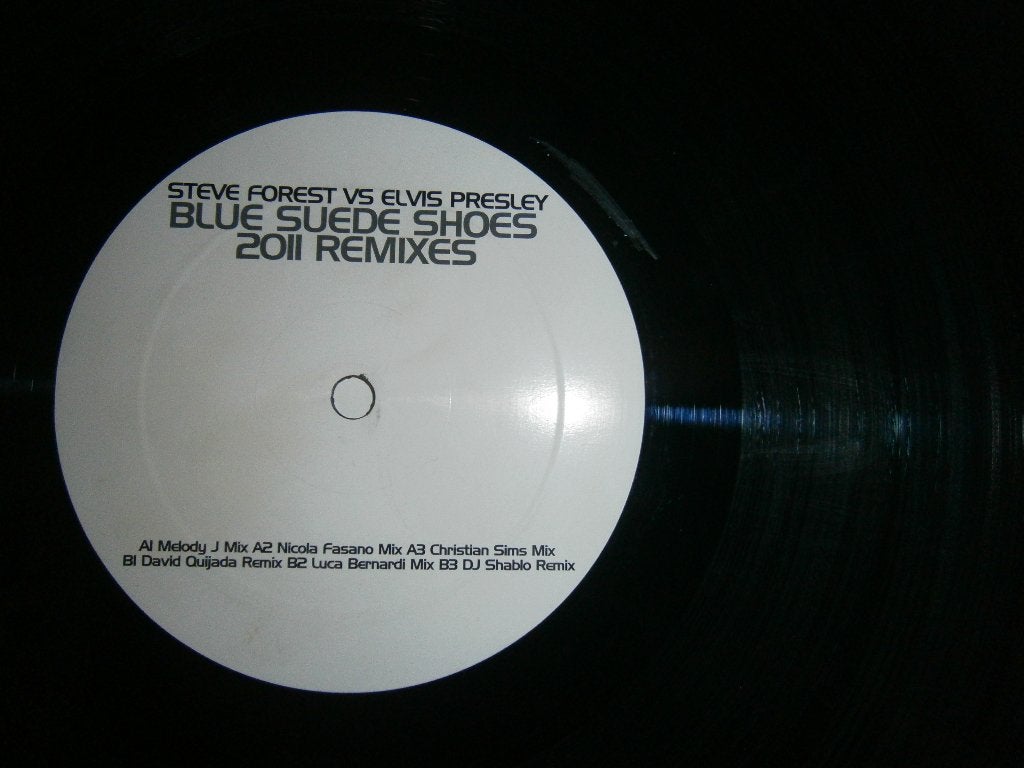 Steve Forest vs Elvis Presley – Blue Suede Shoes 2011. House, Ophalen, Import, Gebruikt, House