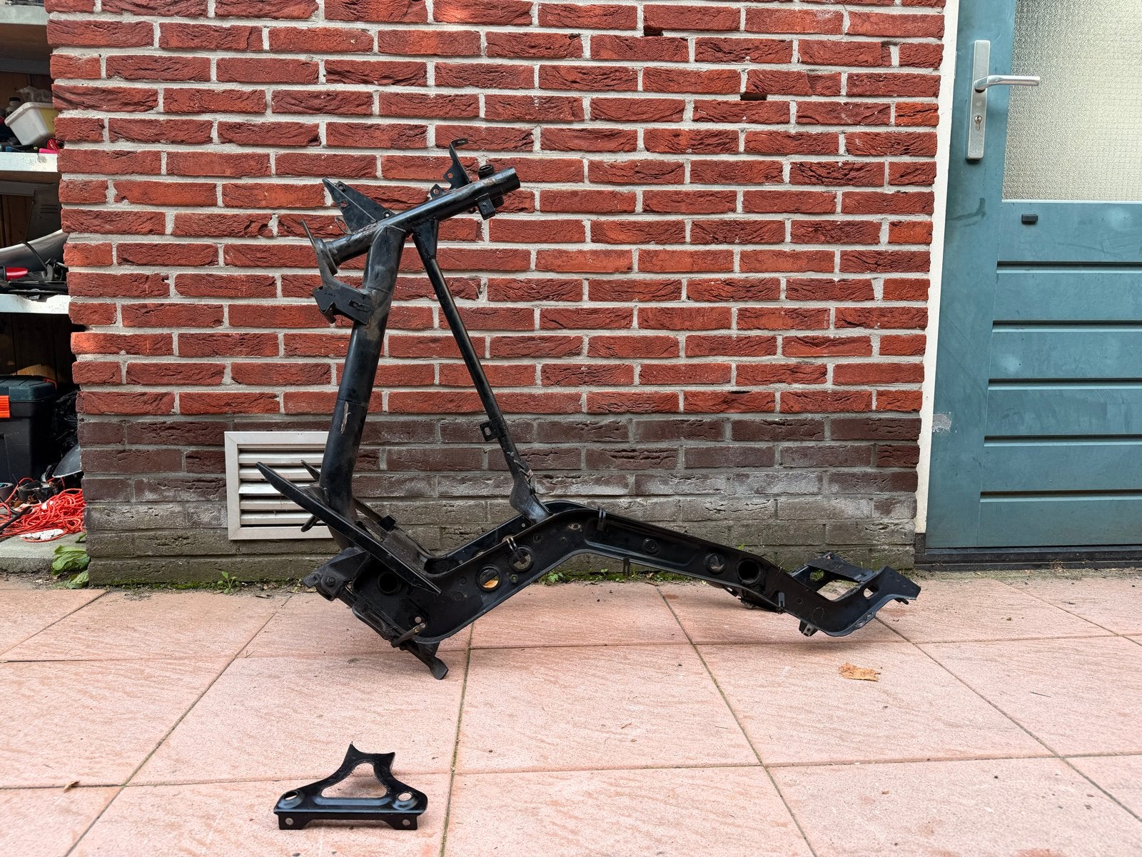 Gilera Runner frame met losse radiateurbeugel, Ophalen, Gebruikt, Frame, Piaggio