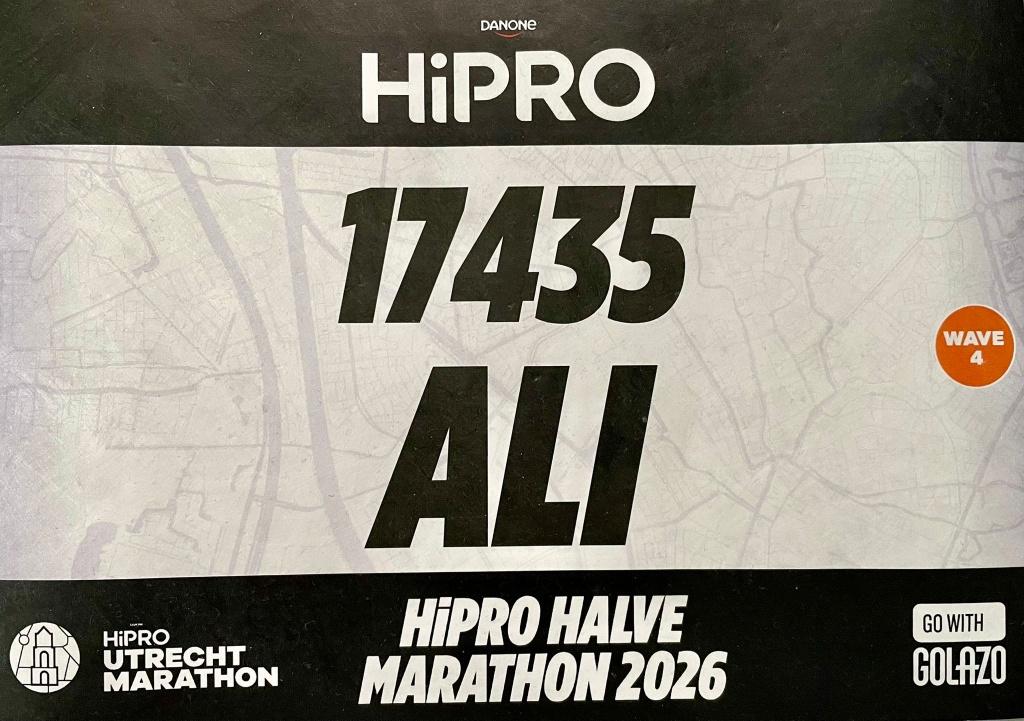 Halve marathon Utrecht, Ophalen of Verzenden, Nieuw, Overige typen, Overige merken