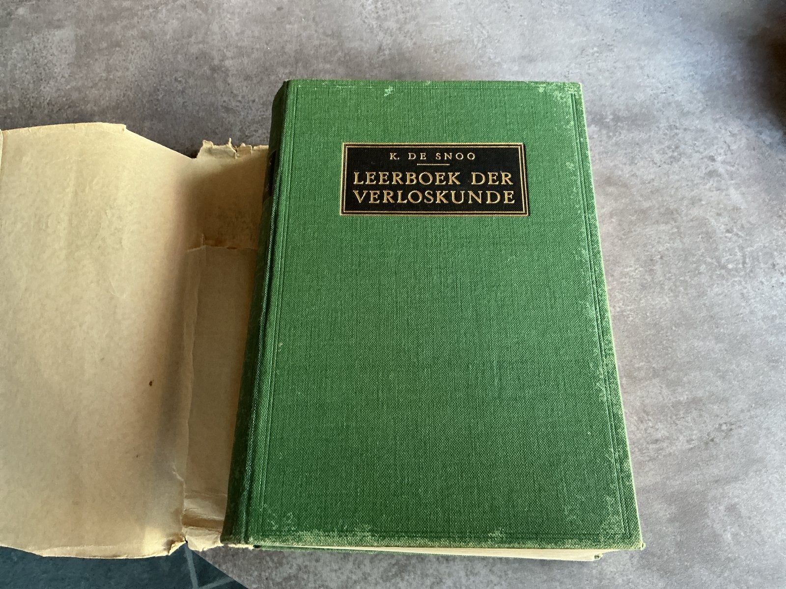 Leerboek der Verloskunde - K. de Snoo (1948), Ophalen of Verzenden, Beta, Gelezen, HBO