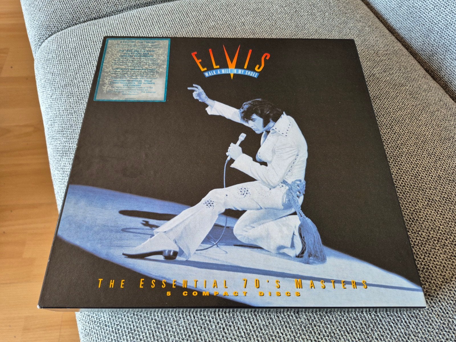 Elvis Presley 5 CD Box Walk a Mile in my shoes, Ophalen of Verzenden, Zo goed als nieuw