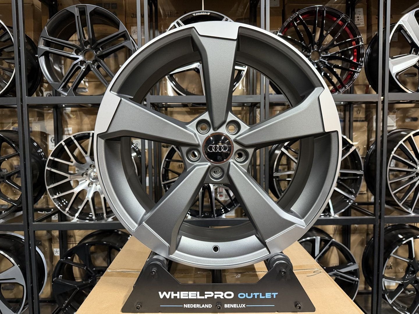 19 inch Audi ROTOR STYLE velgen A3 S3 RS3 A4 Q3 Q5 Golf 7 8, Velg(en), -, -, Nieuw