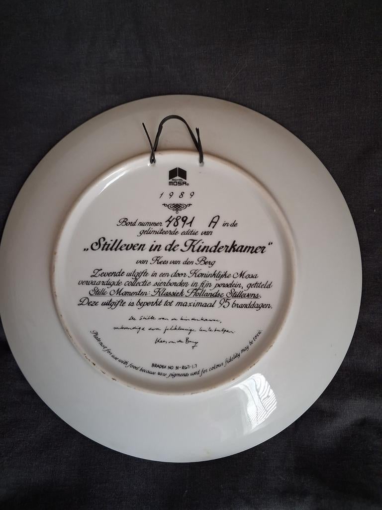 Complete serie stillevens Royal Mosa, Ophalen