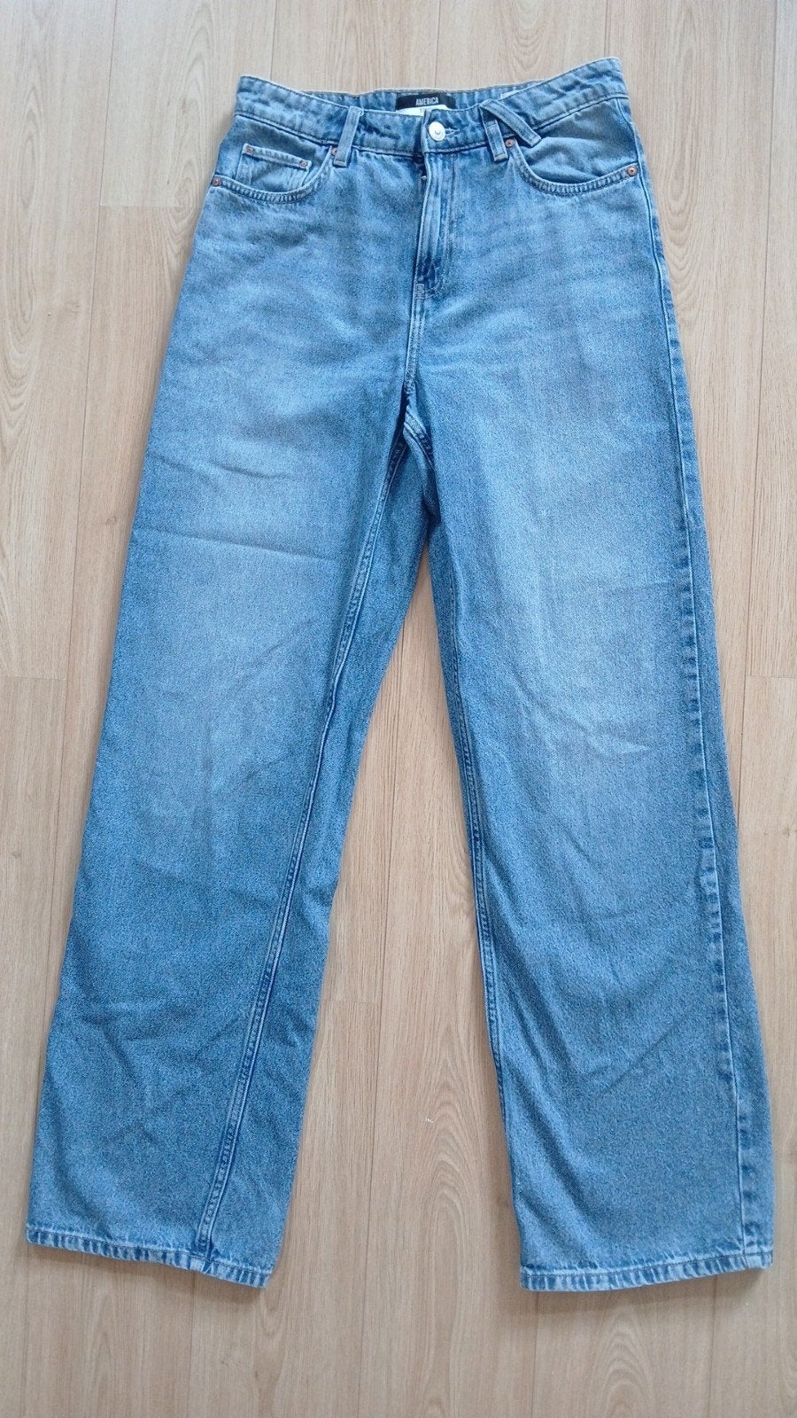 America Today Wide Leg Jeans (High Waist) M, Kleding | Dames, Spijkerbroeken en Jeans, Blauw, Ophalen of Verzenden, W30 - W32 (confectie 38/40)