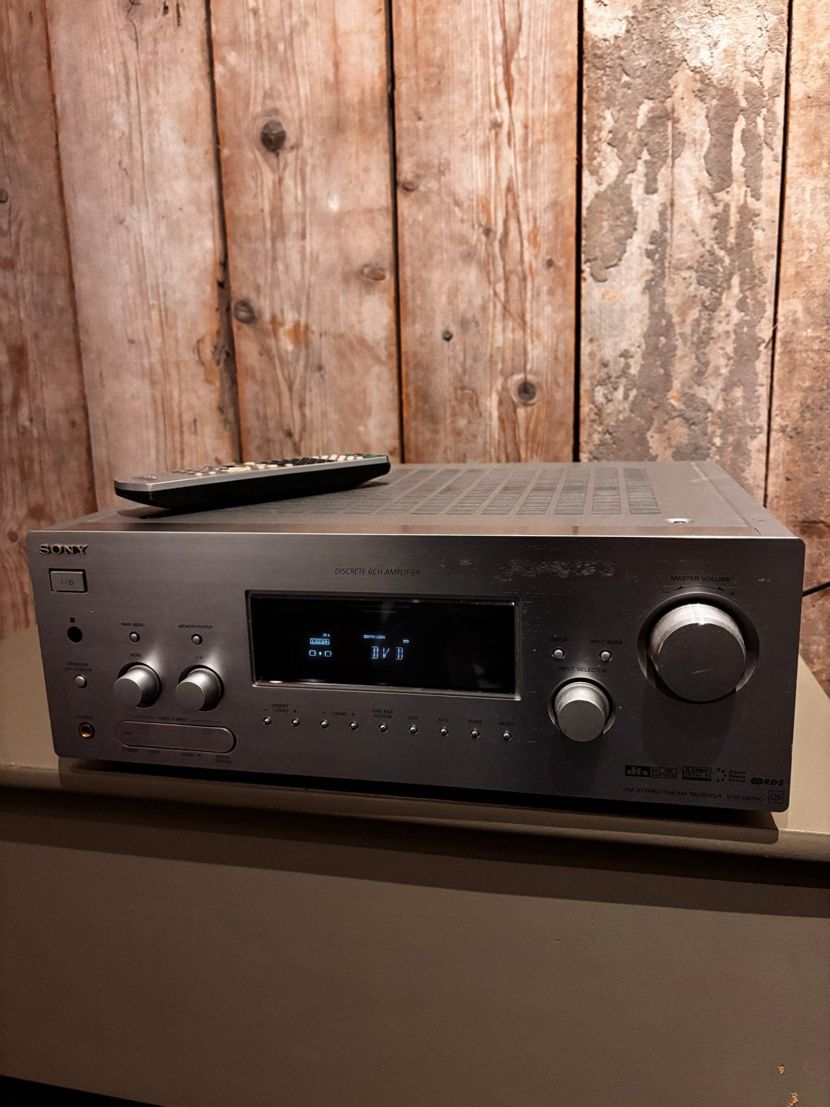 Sony STR-DB790 Dolby DTS Versterker Q-Series, Ophalen, Gebruikt, 60 tot 120 watt, Sony