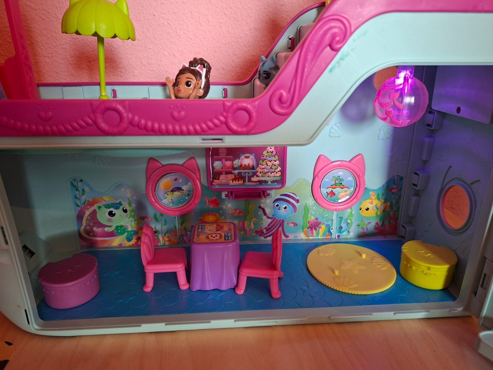 Gabby's Poppenhuis Cruiseschip Speelset, Ophalen of Verzenden, Zo goed als nieuw, Jongen of Meisje