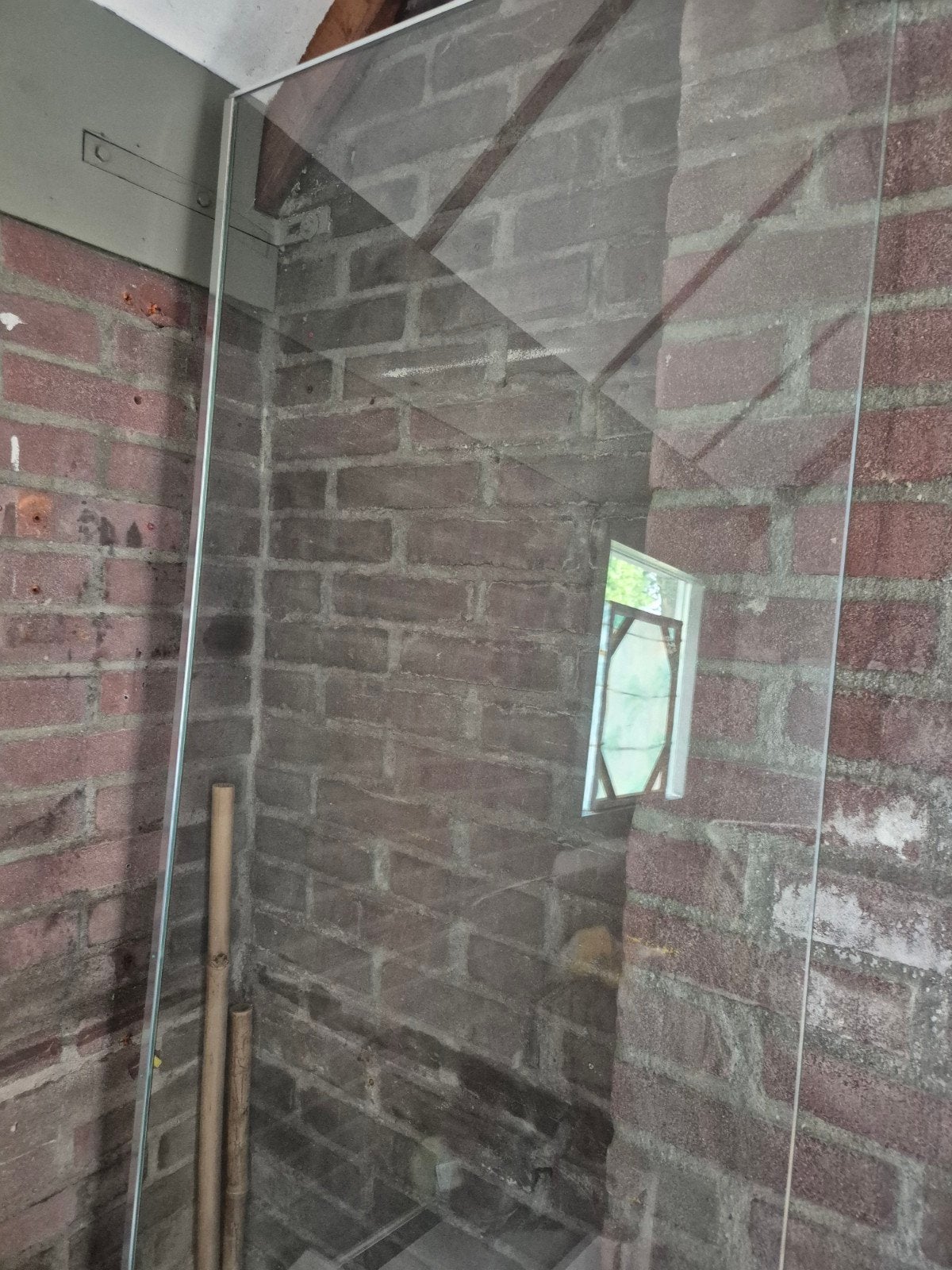 Ongebruikte glazen douchedeur, Ophalen, Zo goed als nieuw, Glas, Douche