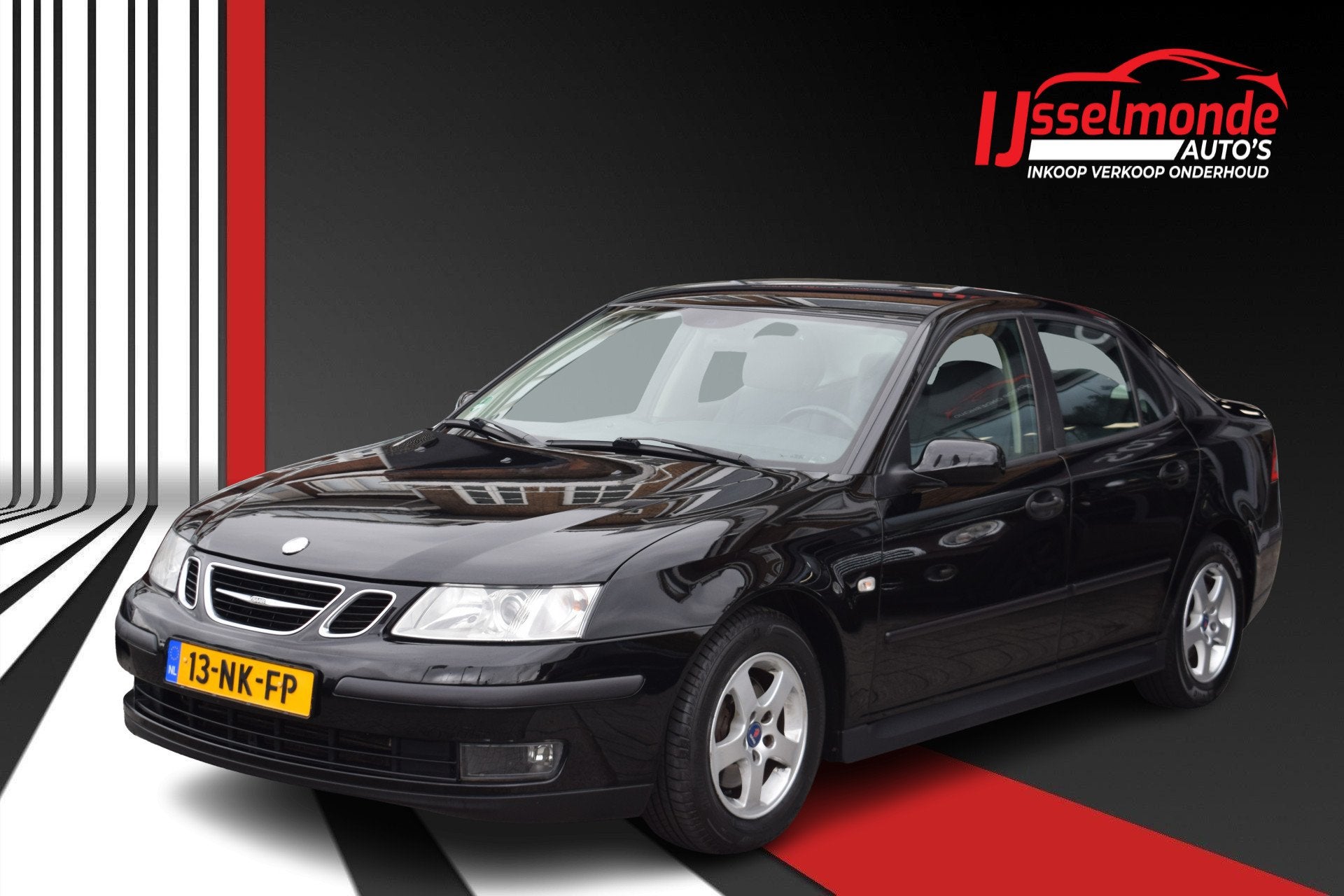 Saab 9-3 Sport Sedan 1.8t Optic Automaat NAP NL Auto PDC Cli, Auto's, 1998 cc, Stof, Gebruikt, 4 cilinders