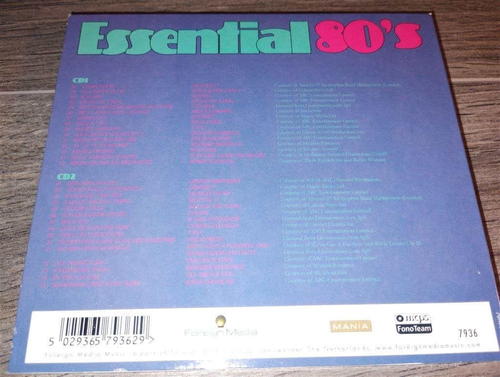 Essential 80\'s [2 CD], Ophalen of Verzenden, Zo goed als nieuw, Pop