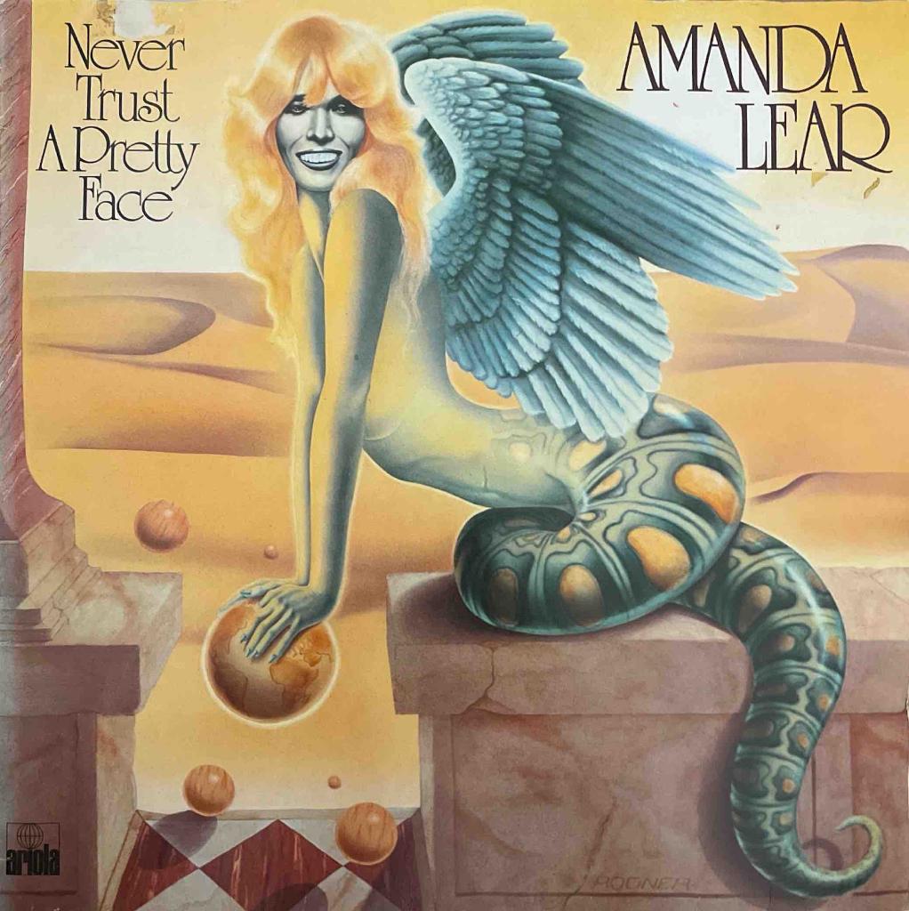 Amanda Lear - Never Trust A Pretty Face, Ophalen of Verzenden, Zo goed als nieuw, 12 inch