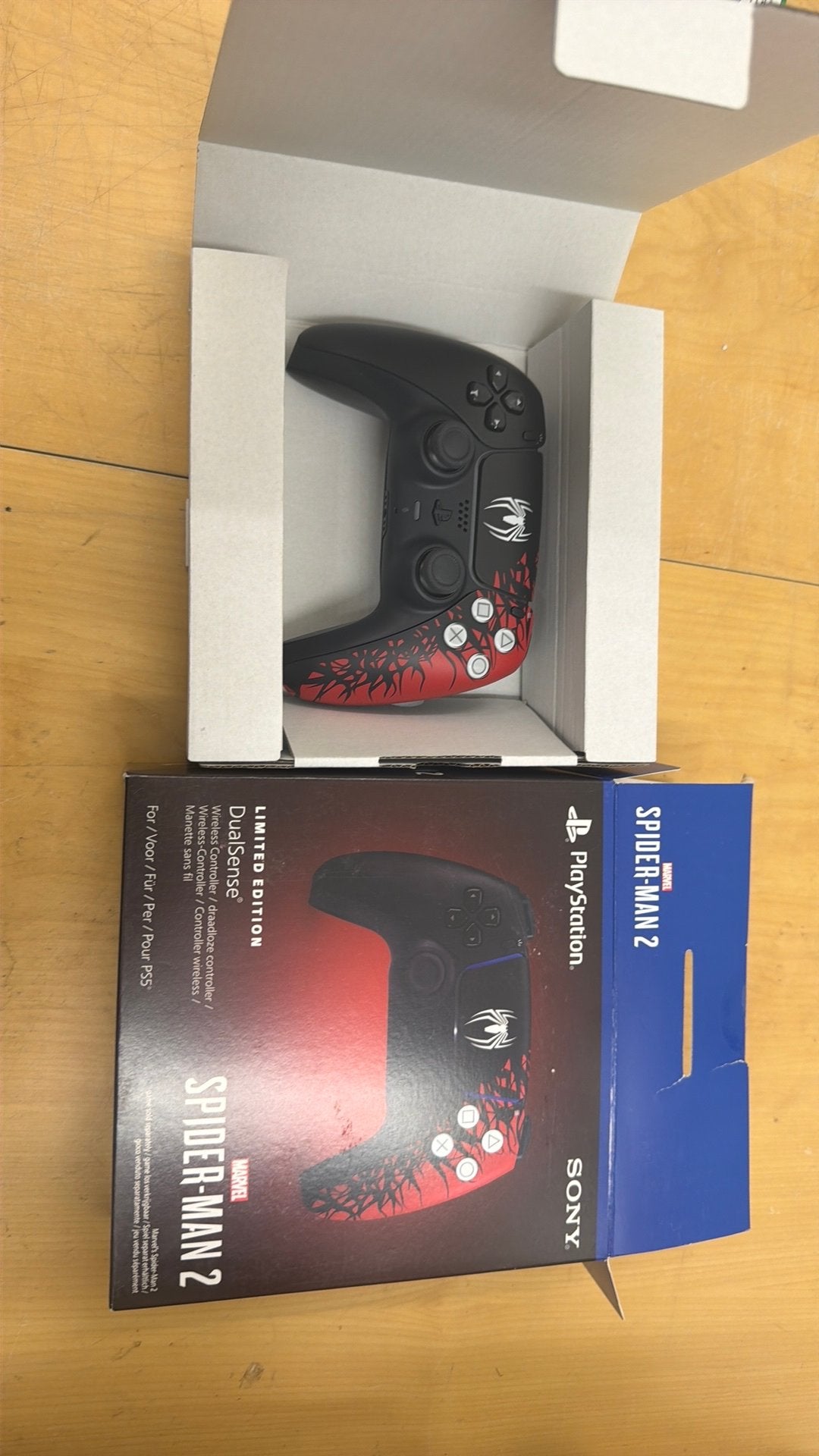 Playstation sony controller spiderman, Ophalen of Verzenden, Zo goed als nieuw, Controller, PlayStation 1