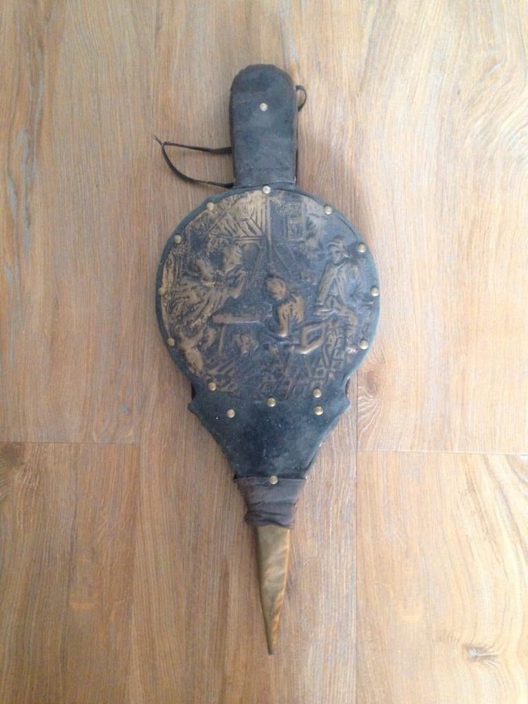 Antieke Blaasbalg, Antiek en Kunst, Ophalen of Verzenden