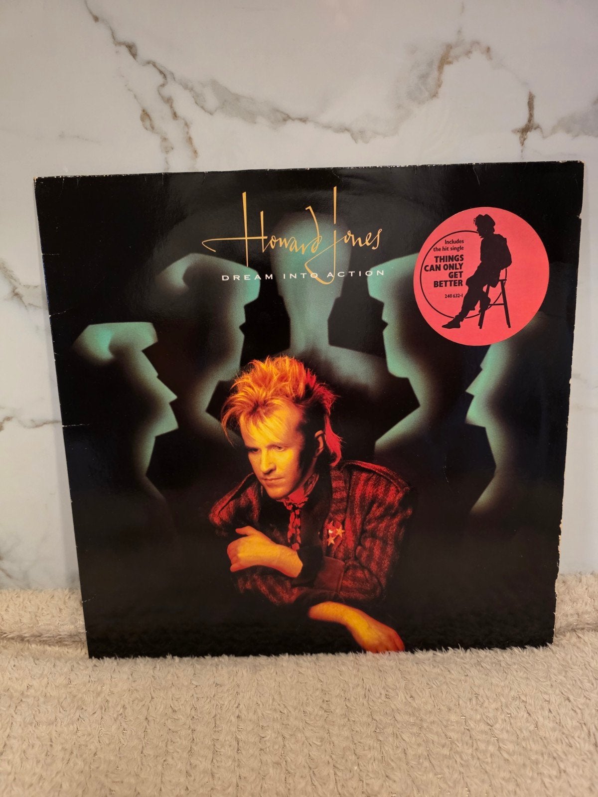 Howard Jones – Dream Into Action (1985, DE), Ophalen of Verzenden, Gebruikt, 12 inch