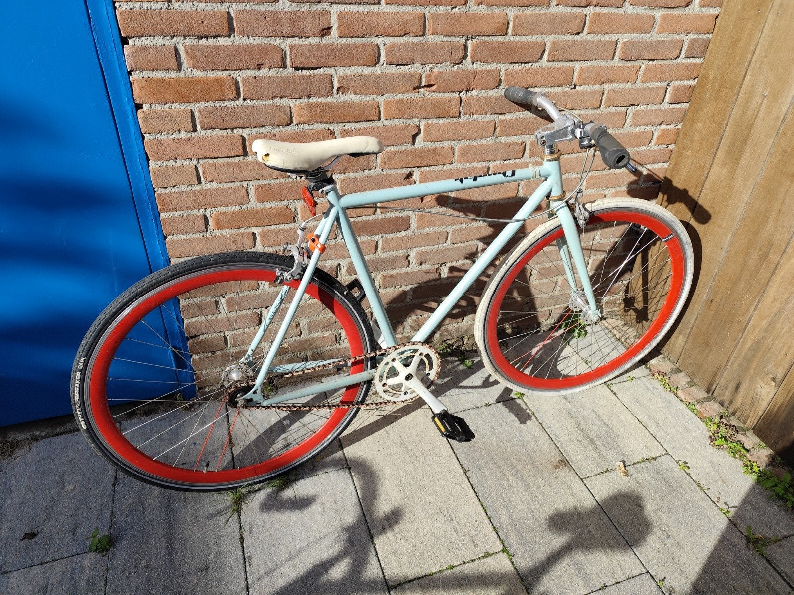 Fixie fiets, Fietsen en Brommers, Ophalen, Gebruikt, Minder dan 10 versnellingen, Overige merken