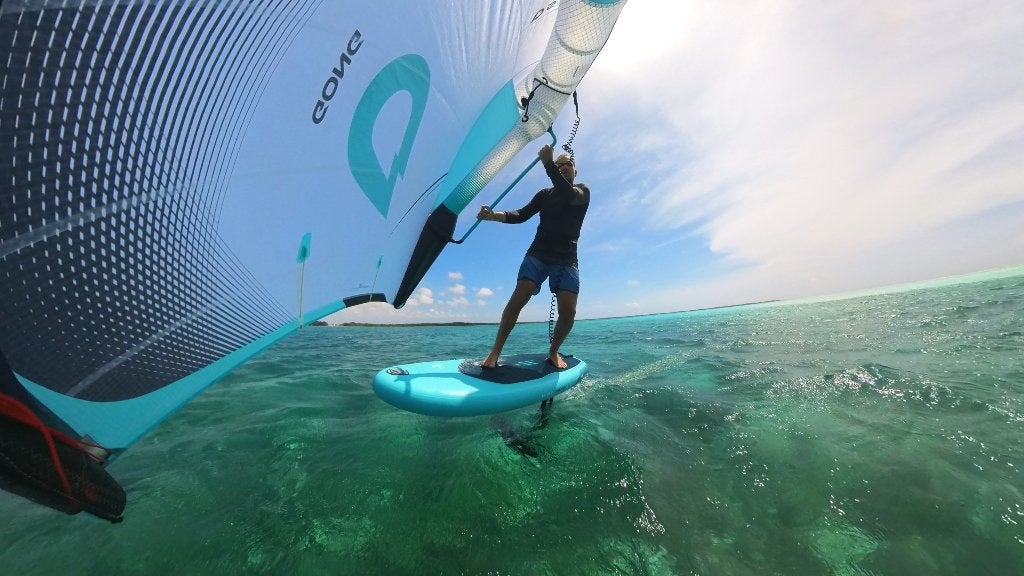 Gong Wing foil Board Inflatable HIPE Perf 5'10", Ophalen of Verzenden, Zo goed als nieuw, Wingsurf-board