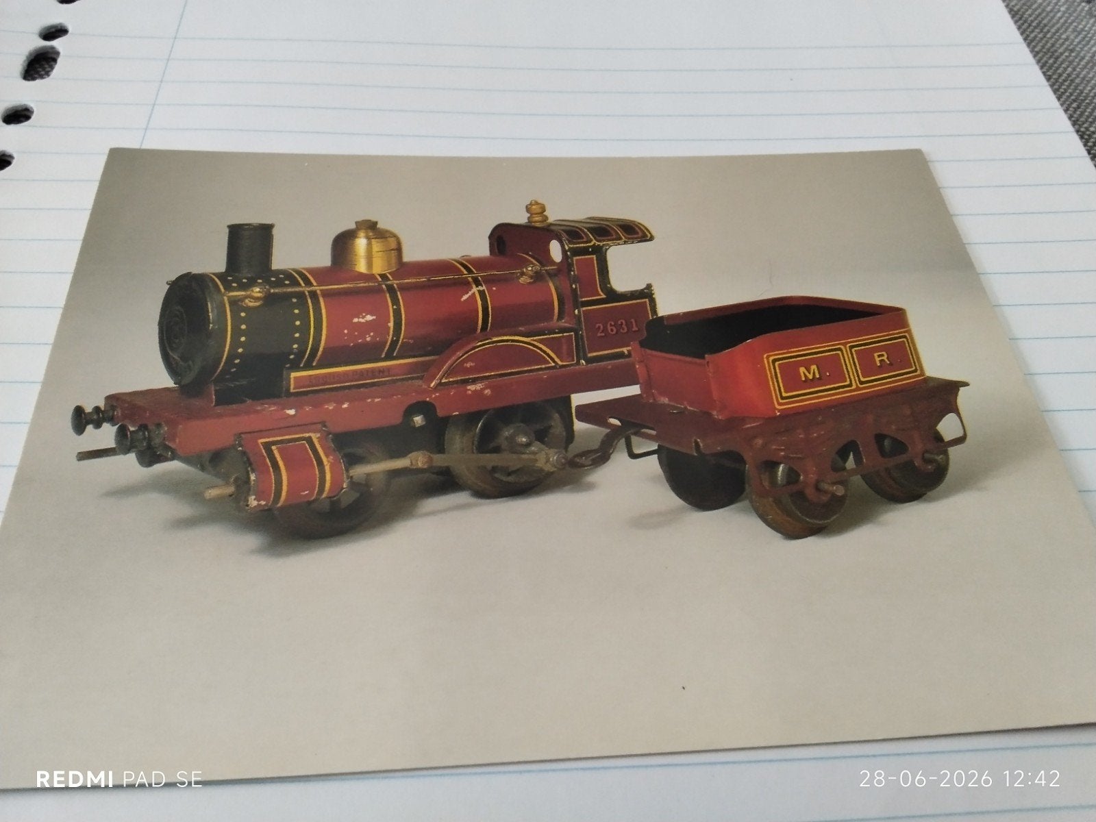 blikken speelgoed locomotief Bing Duits ca. 1910, Ophalen of Verzenden