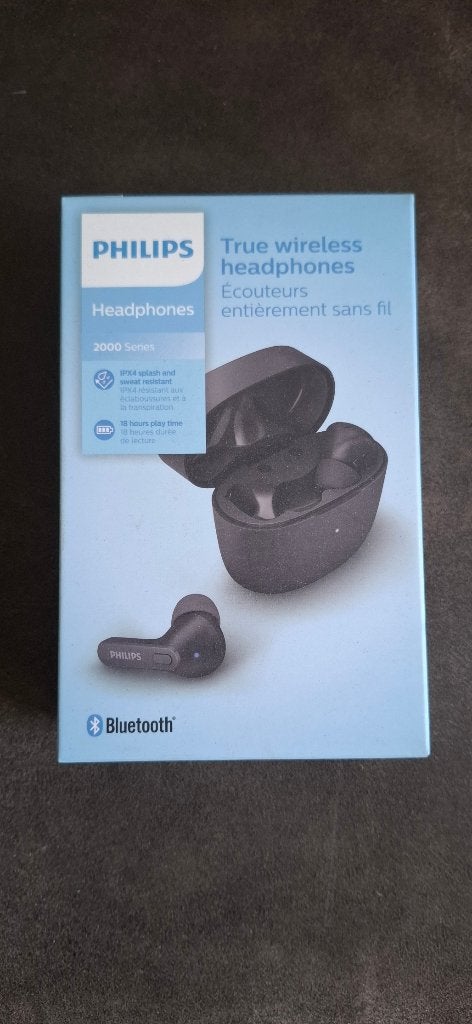 Philips oordopjes, Philips, Zwart, Nieuw, Bluetooth