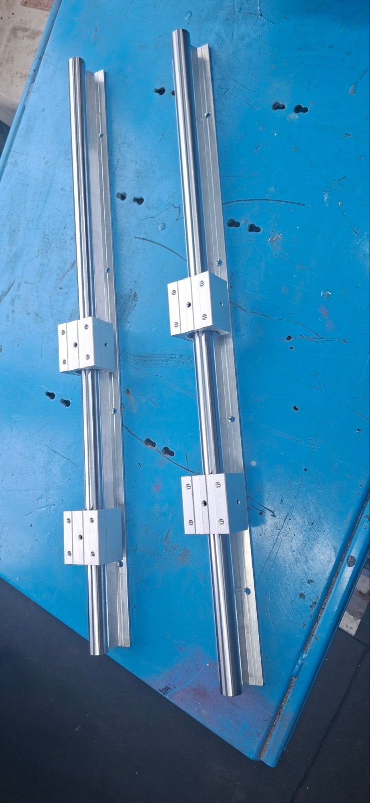 Zware lineaire geleiders incl blokken, Ophalen of Verzenden