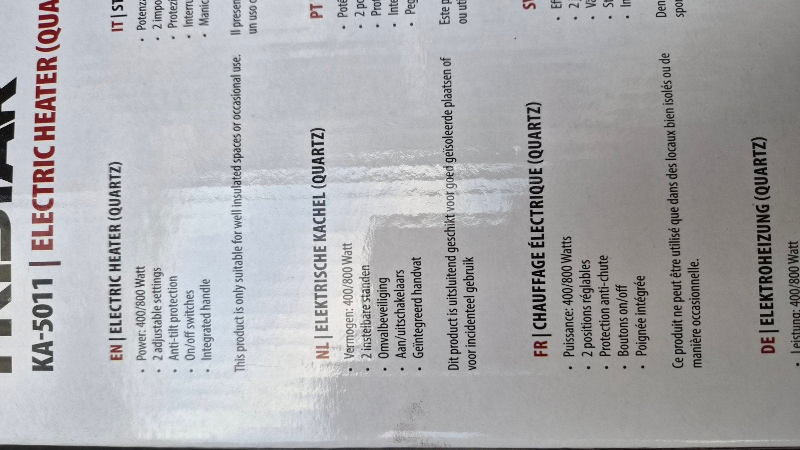 elektrische kacheltjes, Ophalen of Verzenden, Nieuw