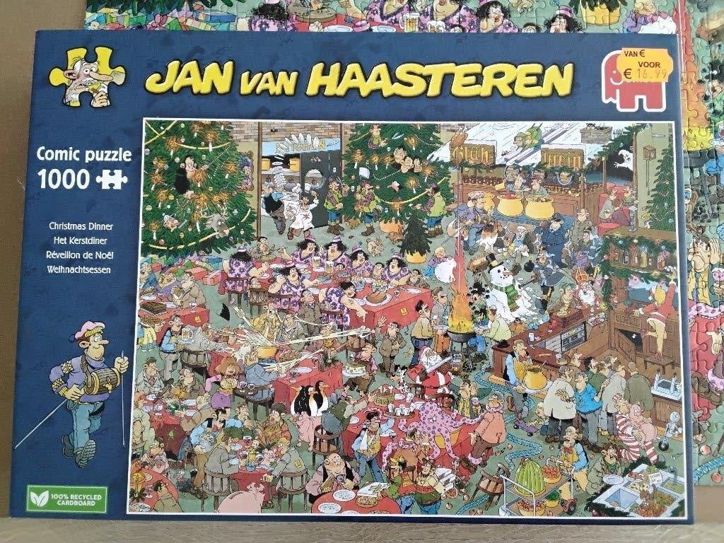Jan van Haasteren, Ophalen, 500 t/m 1500 stukjes, Zo goed als nieuw