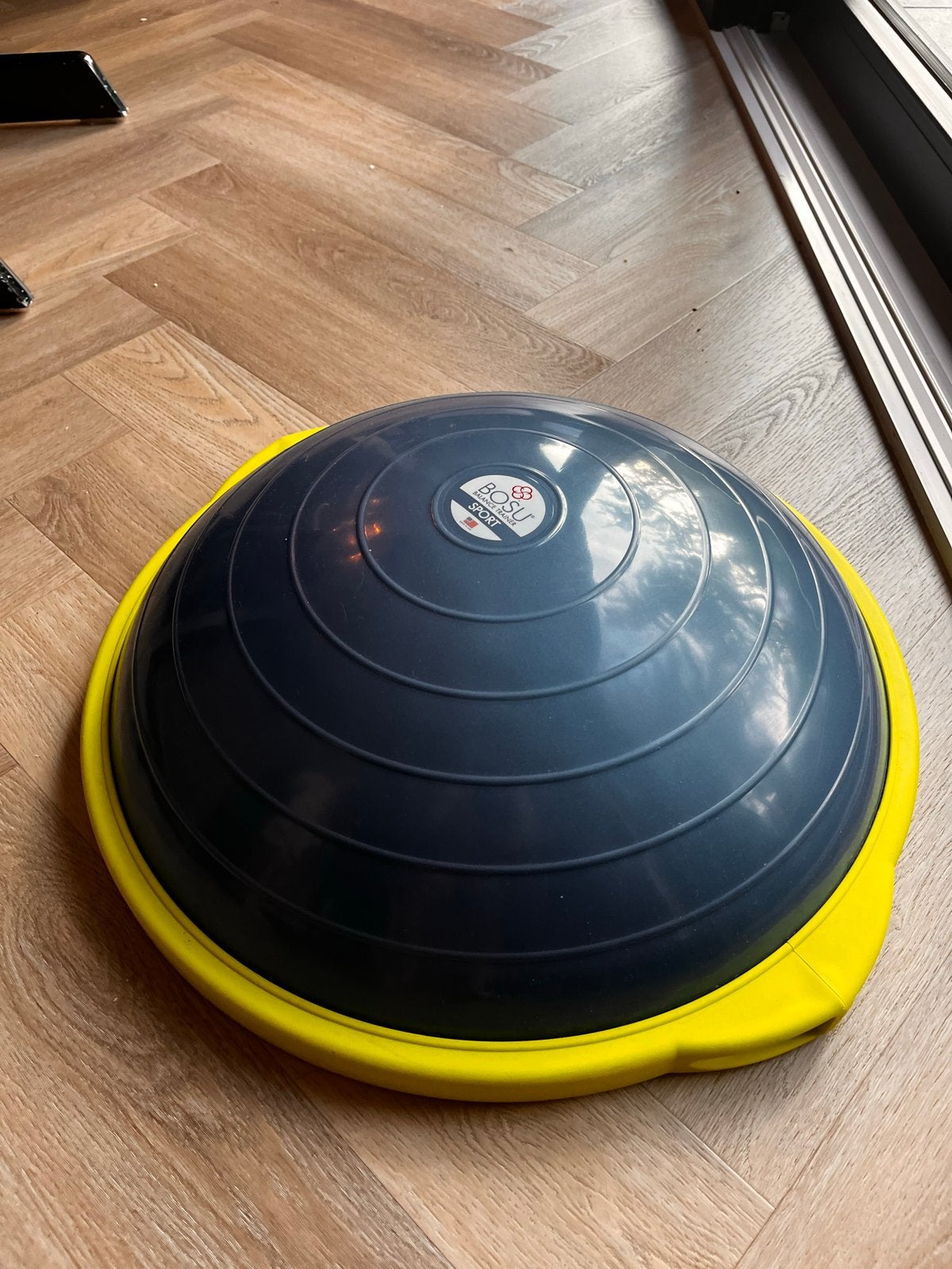 Bosu Balance Trainer Sport - Balanstrainer, Sport en Fitness, Fitnessmaterialen, Ophalen, Zo goed als nieuw, Armen, Balansbord