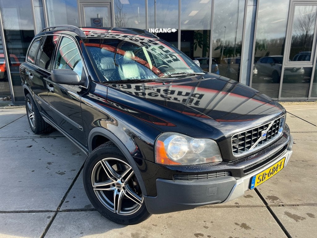 Volvo XC90 2.9 T6 Exclusive - Automaat - Trekhaak - Schuidak, Auto's, Volvo, Gebruikt, Zwart, 7 stoelen, Leder