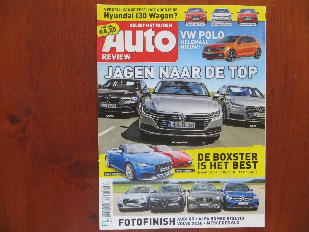 Auto Review 10 2017 Volkswagen Polo, Skoda Octavia Combi, Ophalen of Verzenden, Zo goed als nieuw, Volkswagen