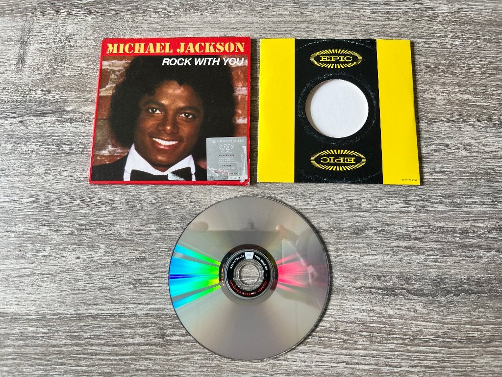 Michael Jackson Rock With You CD & DVD (2006), Pop, Digipak, Ophalen of Verzenden, Zo goed als nieuw