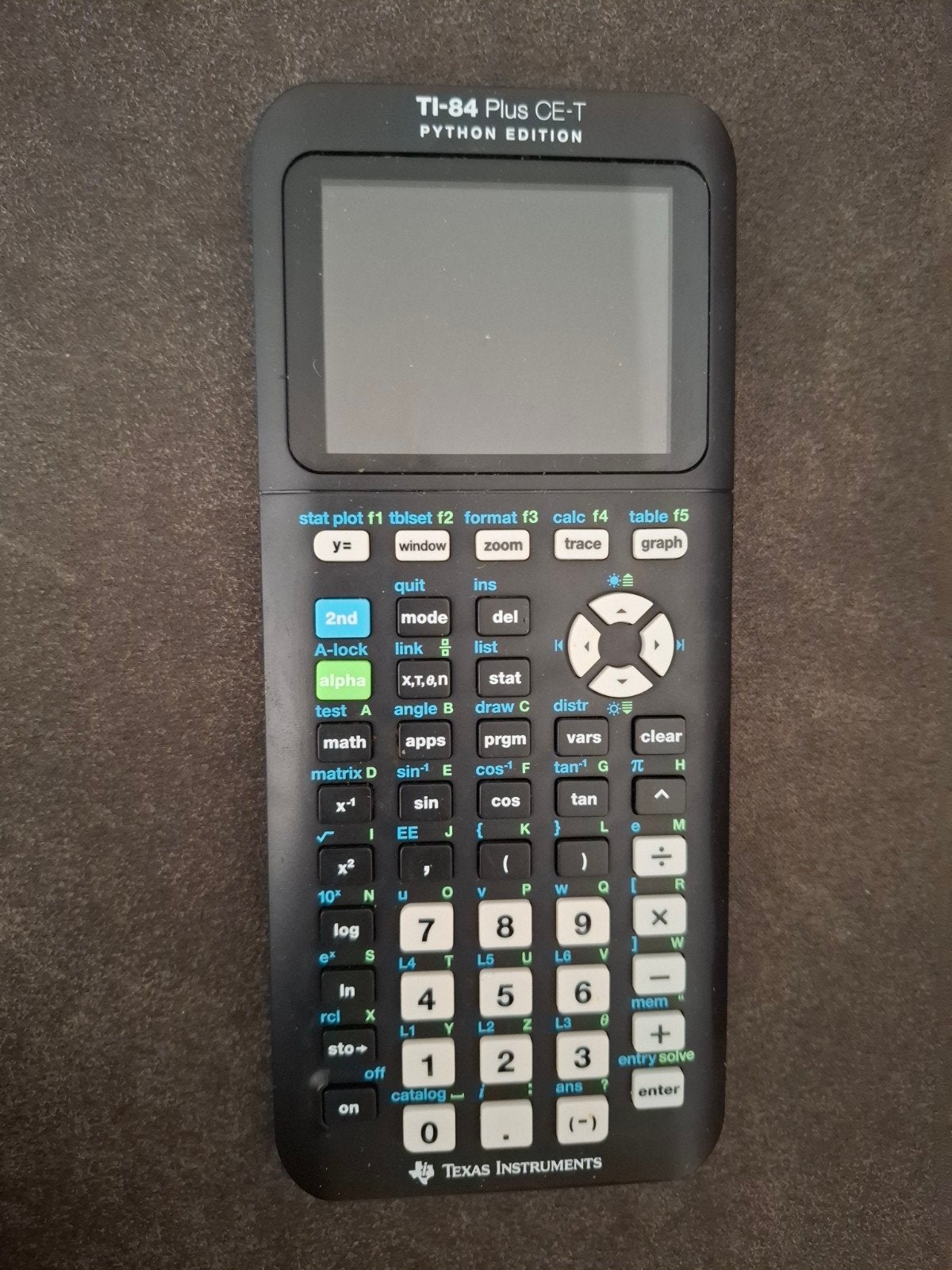 Texas instruments TI 84 plus CET Python edition, Ophalen of Verzenden, Zo goed als nieuw