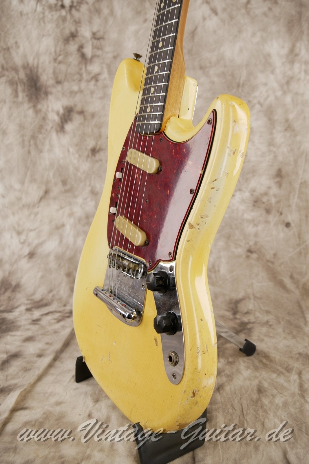 Fender Pre-CBS Mustang Olympic White 22.5”, Muziek en Instrumenten, Ophalen of Verzenden, Gebruikt, Solid body, Fender