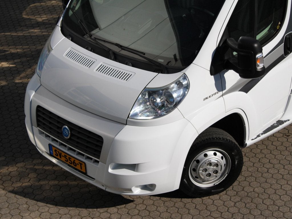 Knaus Van TI 500 MD 599CM Dwars bed Bearlock Fietsrek Luifel, Luifel, Koelkast, Fiat, Tot en met 2