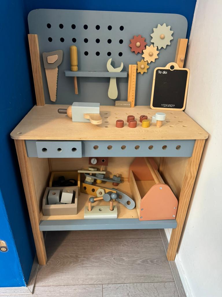Little Dutch Werkbank, Kinderen en Baby's, Speelgoed | Houten speelgoed, Ophalen, Zo goed als nieuw