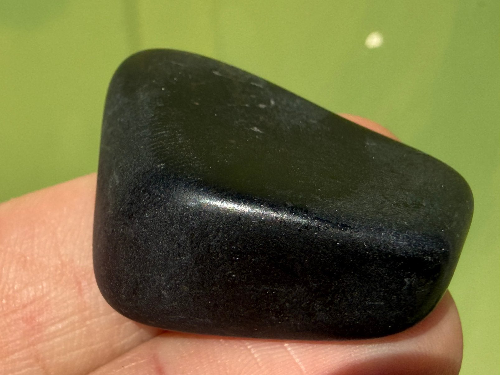 Zwarte Azeztuliet mineralen edelstenen, Ophalen of Verzenden, Mineraal