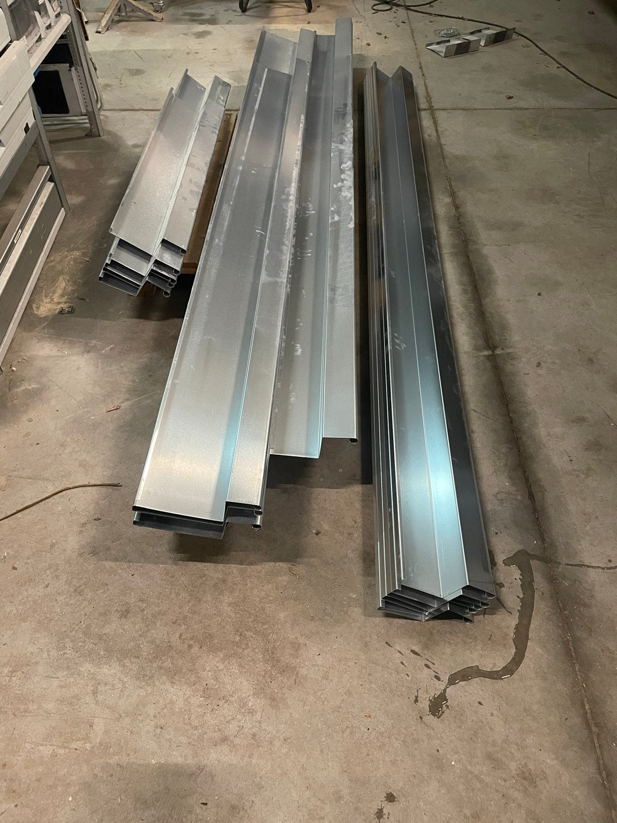 Zinken dakgoten, Doe-het-zelf en Verbouw, Ophalen, Nieuw, Overige metalen