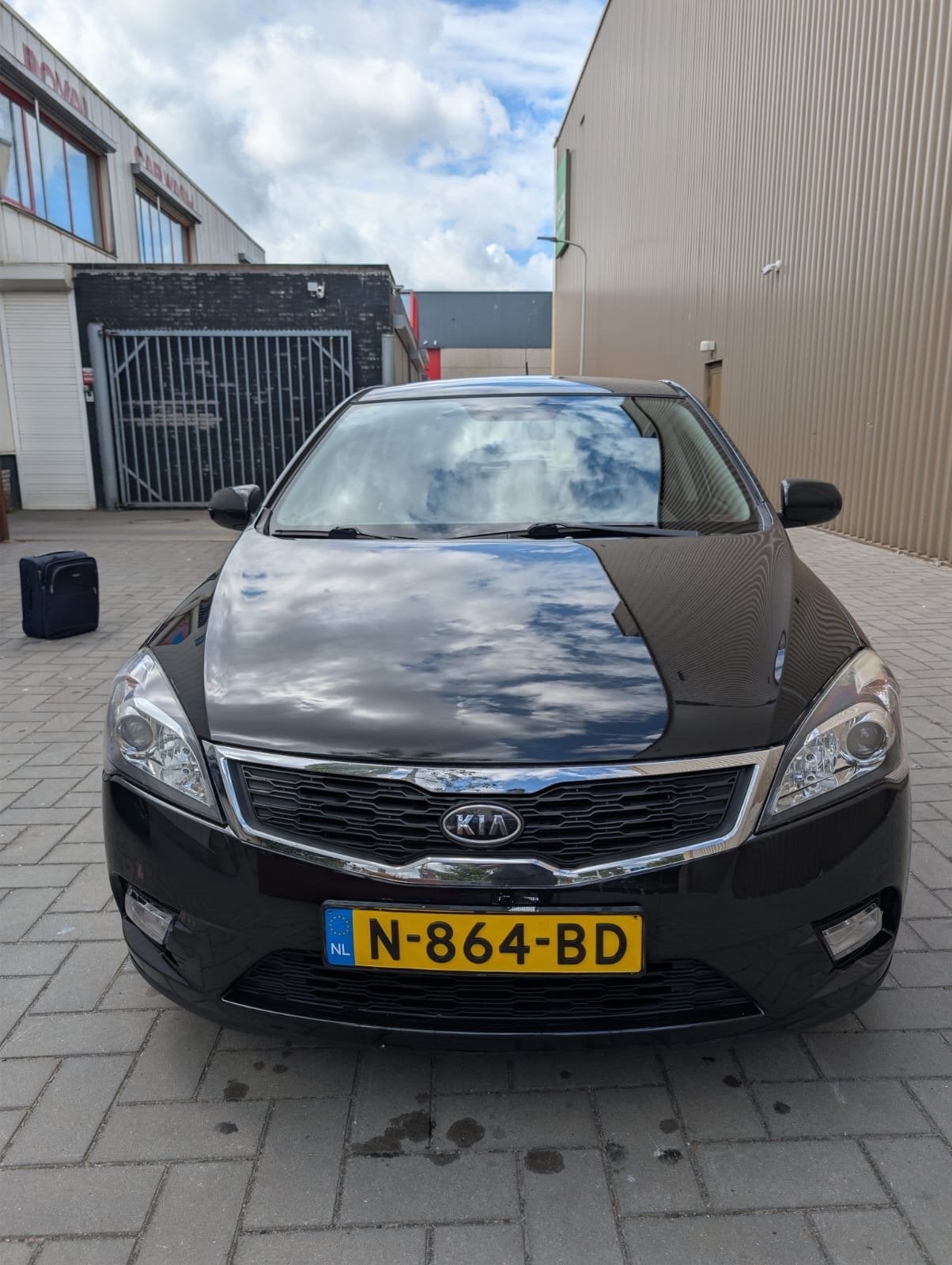 Kia (Pro) Cee d 1.4 Cvvt 2010 Zwart, Auto's, 4 cilinders, 1396 cc, Zwart, 1200 kg