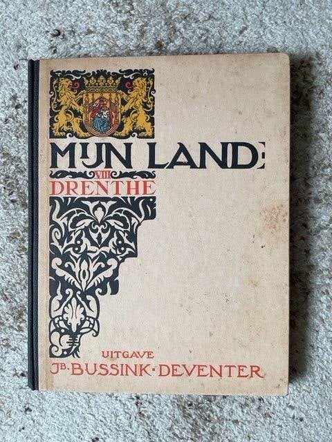 Mijn land Drenthe deel 8 plakpaatje boek, Boeken, Ophalen of Verzenden, Gelezen, G.J.Nijland
