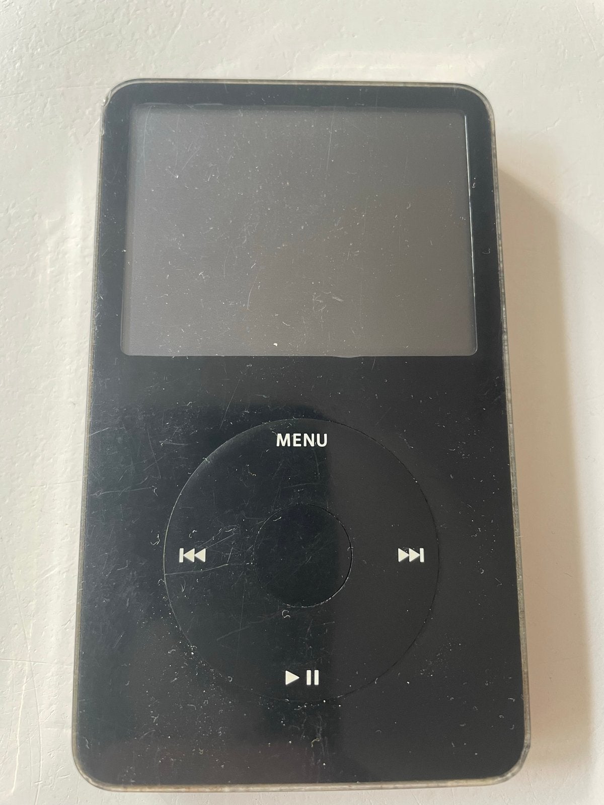 Apple iPod Classic 30GB Zwart met USB-kabel, Audio, Tv en Foto, Mp3-spelers | Apple iPod, Gebruikt, Classic, Zwart, Ophalen of Verzenden