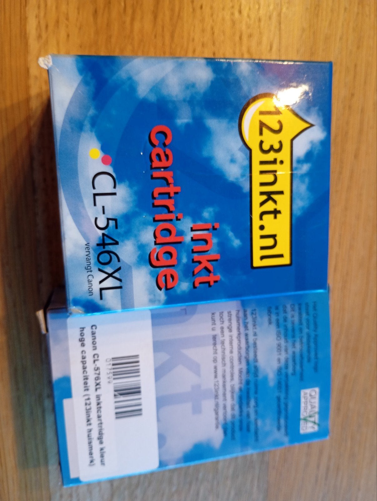 Inkt voor canon cl- 546xl cl 576xl zwart en kleur, Ophalen of Verzenden, Nieuw