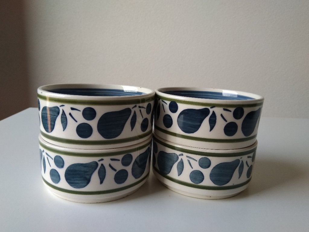 vintage dessertschaaltjes, kommen, Ophalen of Verzenden