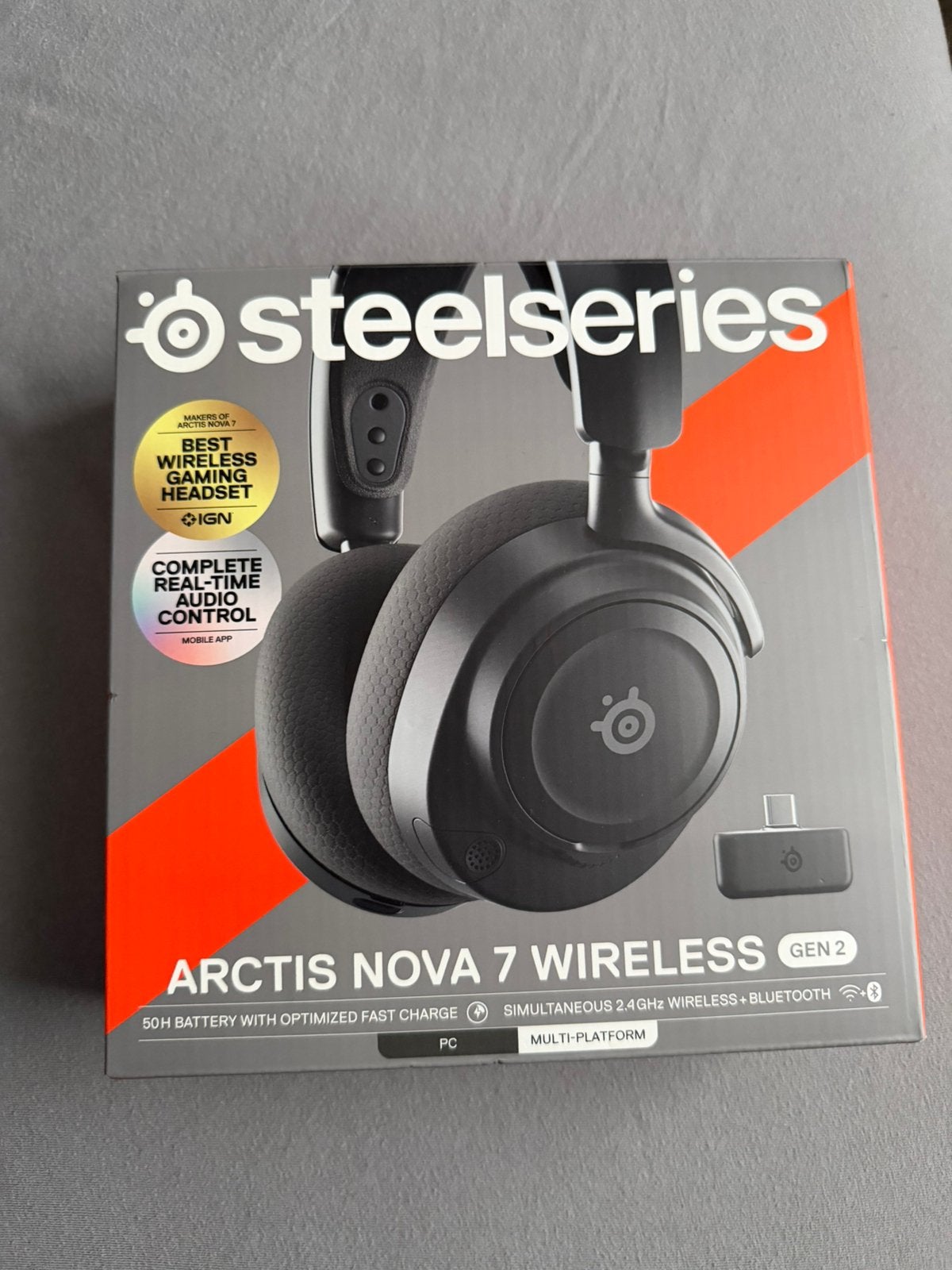 Steelseries Arctis Nova 7 Wireless headset, Ophalen of Verzenden, Zo goed als nieuw
