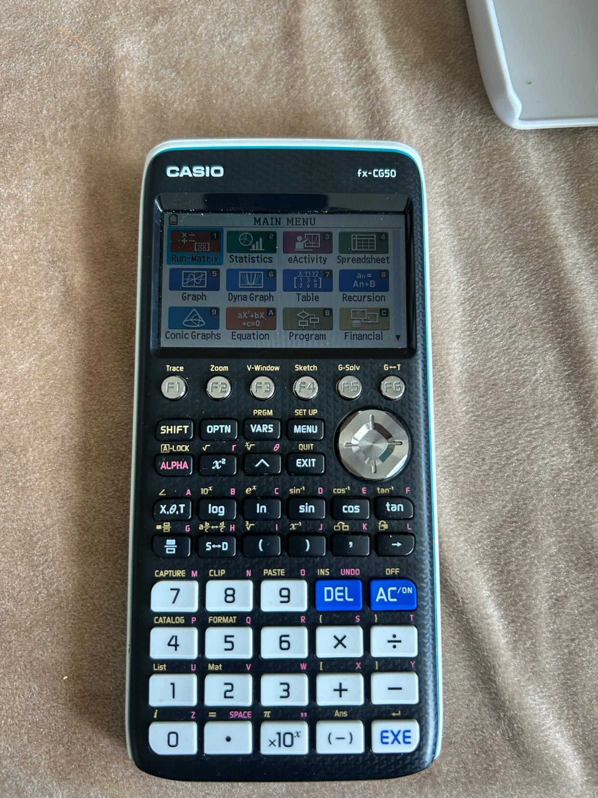 Casio fx-CG50 grafische rekenmachine, Diversen, Rekenmachines, Grafische rekenmachine, Ophalen of Verzenden