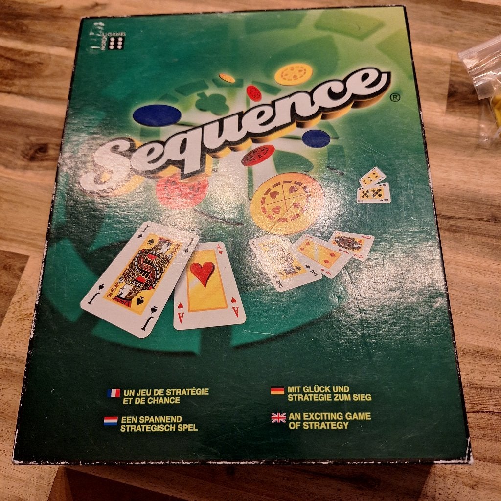 Sequence bordspel, Hobby en Vrije tijd, Drie of vier spelers, Ophalen of Verzenden, Gebruikt, Jax Ltd.